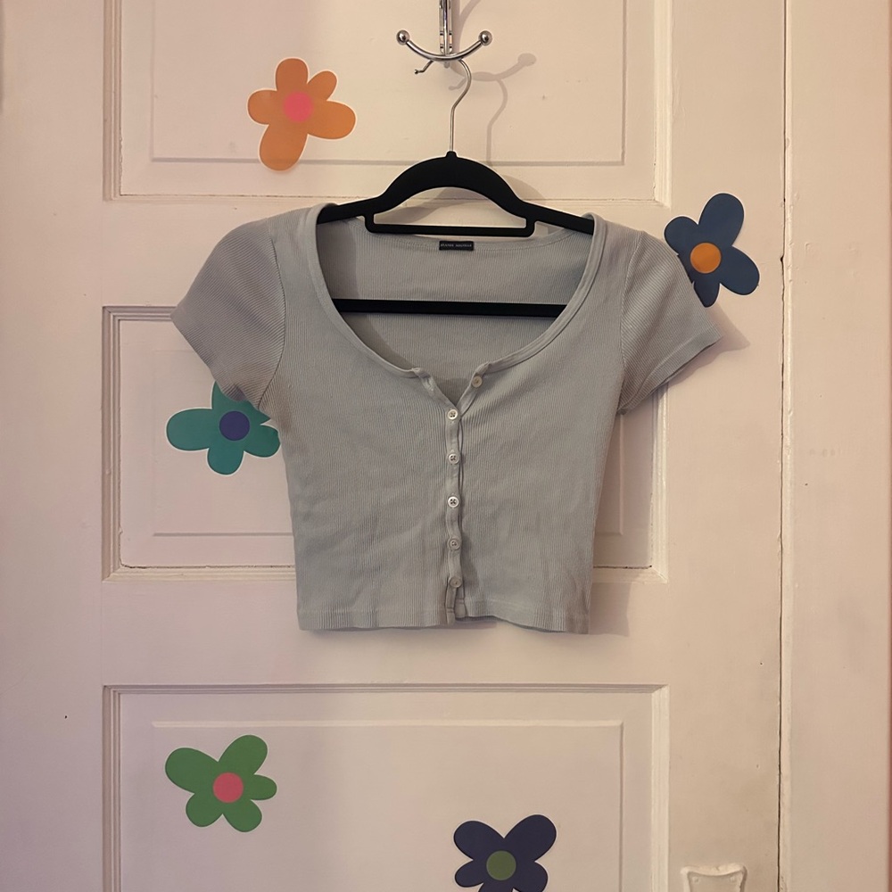 Blue Brandy Melville Shirt